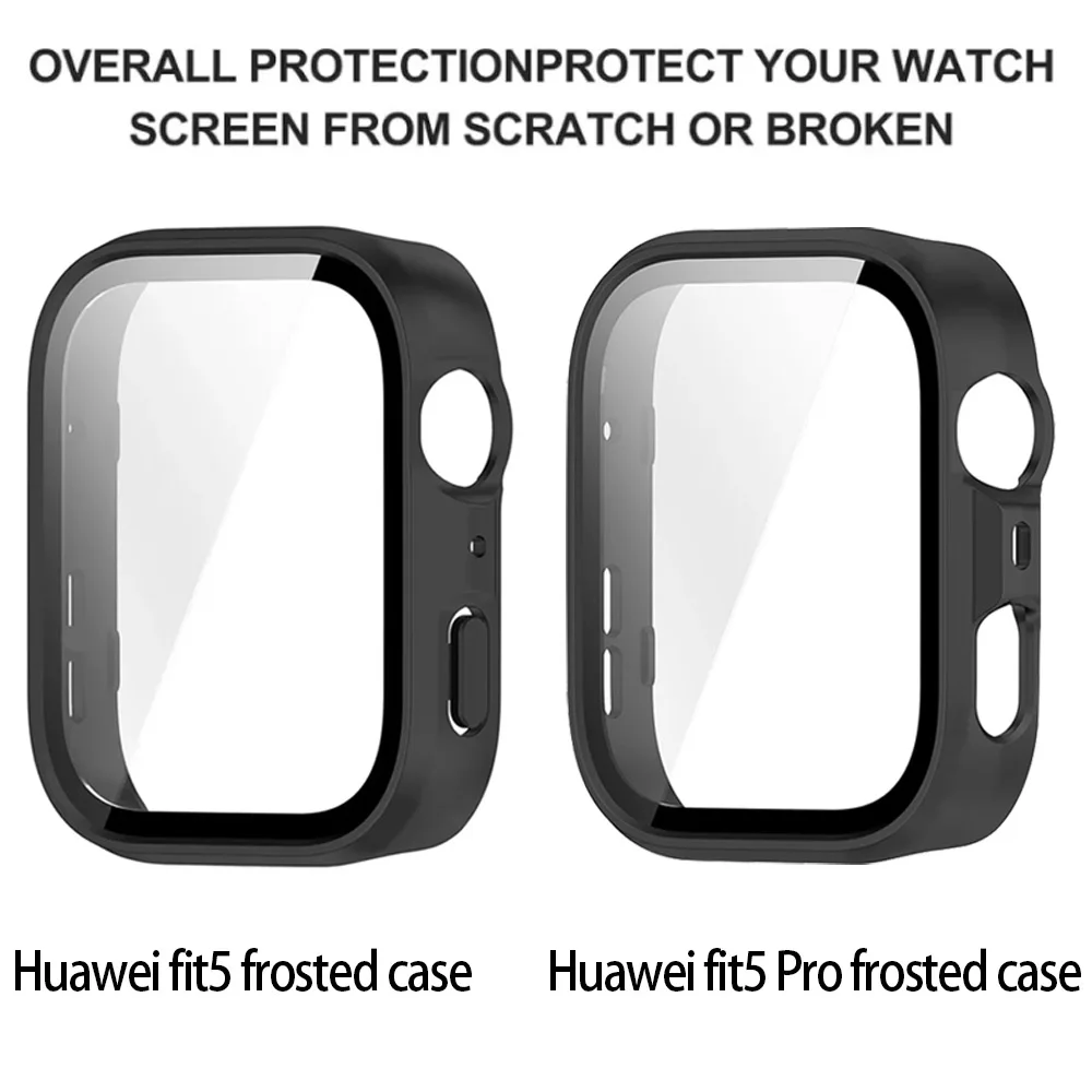 Matte Shockproof Protective Smartwatch Case - Anti-Scratch Bumper Shell