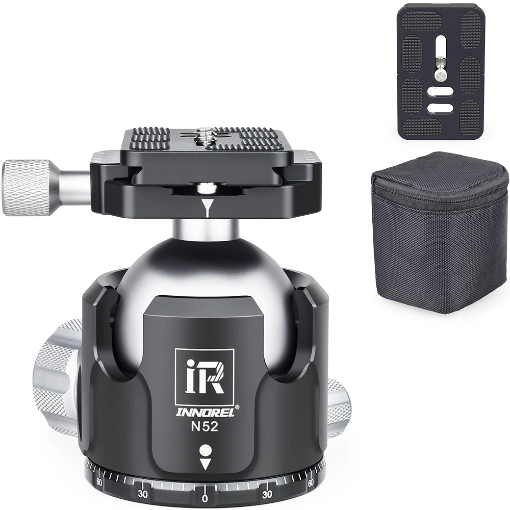 K&F Concept Treppiede Con Testa Fluida Per Fotocamera Professionale Per Videocamera DSLR Canon Nikon 83 ''/2.1m Nuovo Treppiede In Alluminio Per Fotografia - Foto 8