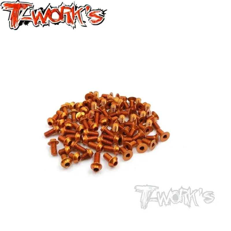 Originale T Works Assu-S120-O 7075-T6 Set (Testa Ufo) 61 Pezzi. (Serpentina S120)) Parte Rc