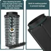 Golf Ball Washer Cleaning Machine With Towel Reusable Cart Cup Holder Portable Golf Bag Cart Cleaner Accessories for Gift 4