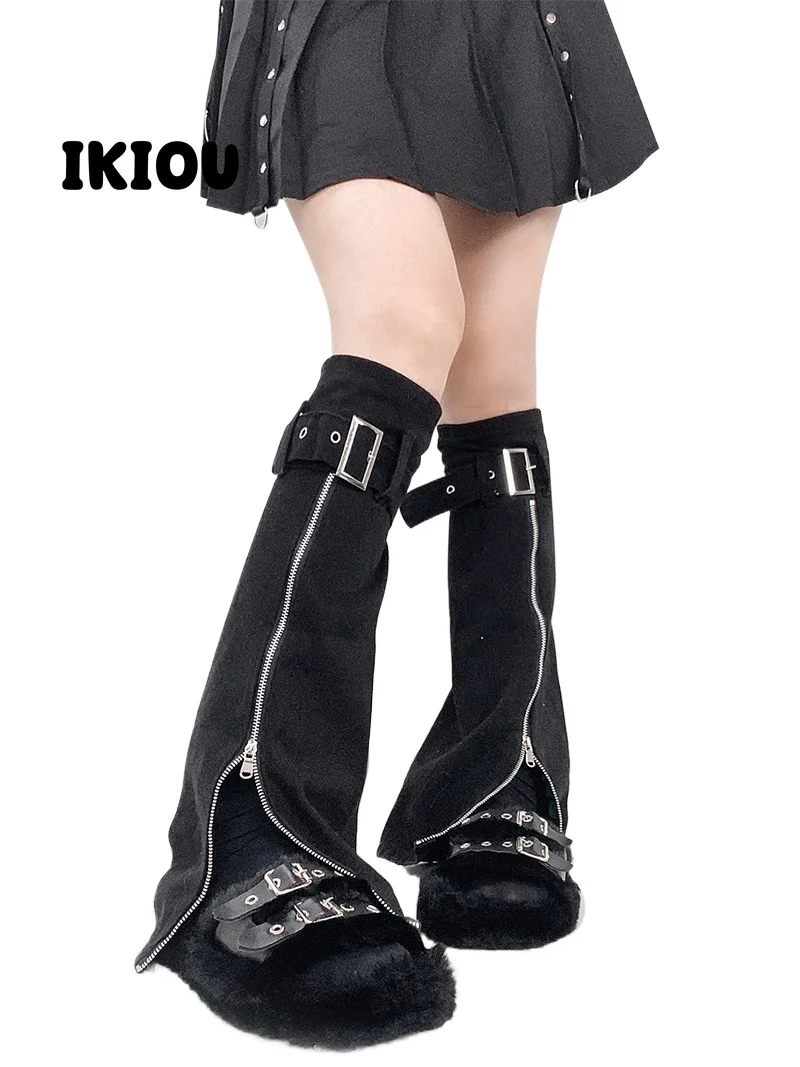 【Still Lethardy】(韓国人気) BACK ZIP LEG WARMER ウォーマー Mock Rib Comfort Stretch Legwarmer – KD New York