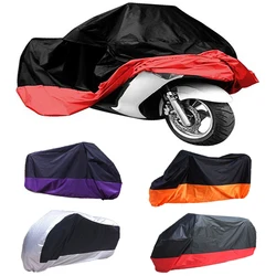 M L XL XXL XXXL Motorcycle Rain Cover Waterproof Dustproof UV Protective Indoor Outdoor Accessories Fit For Motorbike Scooter