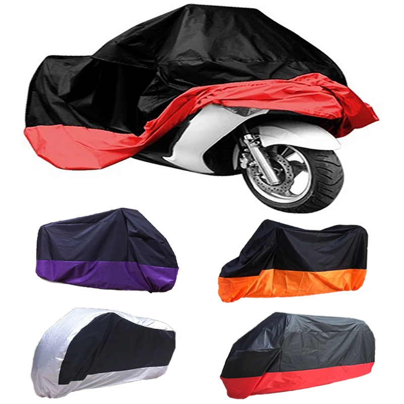 M-L-XL-XXL-XXXL-Motorcycle-Rain-Cover-Waterproof-Dustproof-UV ...