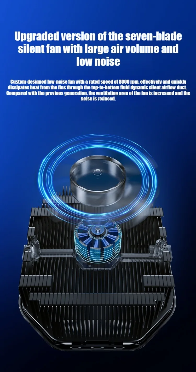 TH28 Semiconductor Phone Cooler 15V/2A High Powerful Cooling Radiator Multi Gears Adjustable Temperature Control With_voghion.com