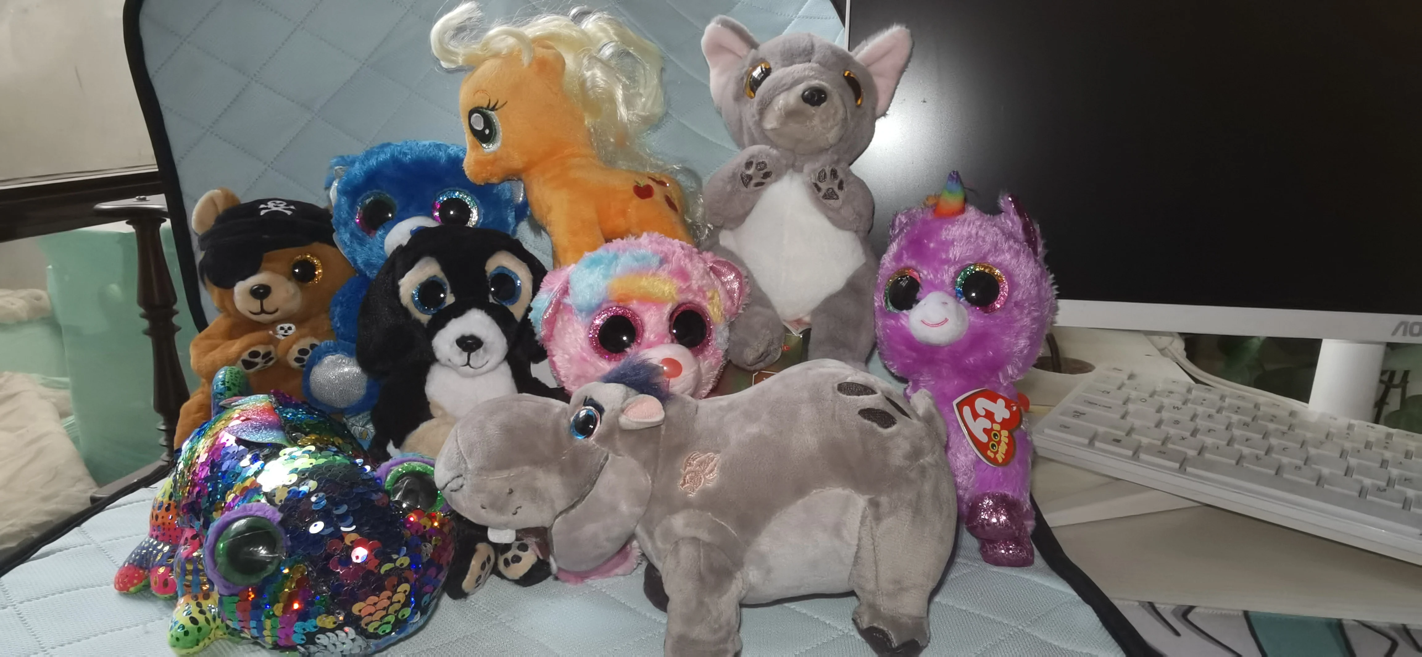 

Ty Beanie Boos с большими глазами, 6 дюймов, 15 см, кукла-пони, леопард, коала, искусственные животные, милые сопровождающие спящие плюшевые игрушки, детские подарки