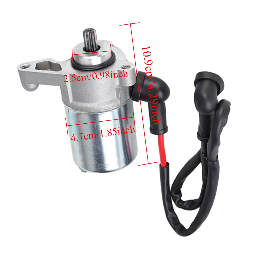 Starter Motor Replacement 9 Teeth for Yamaha DT125R DT125RH DT125RN DT125RE DT125X TDR125 3MB-81800-02