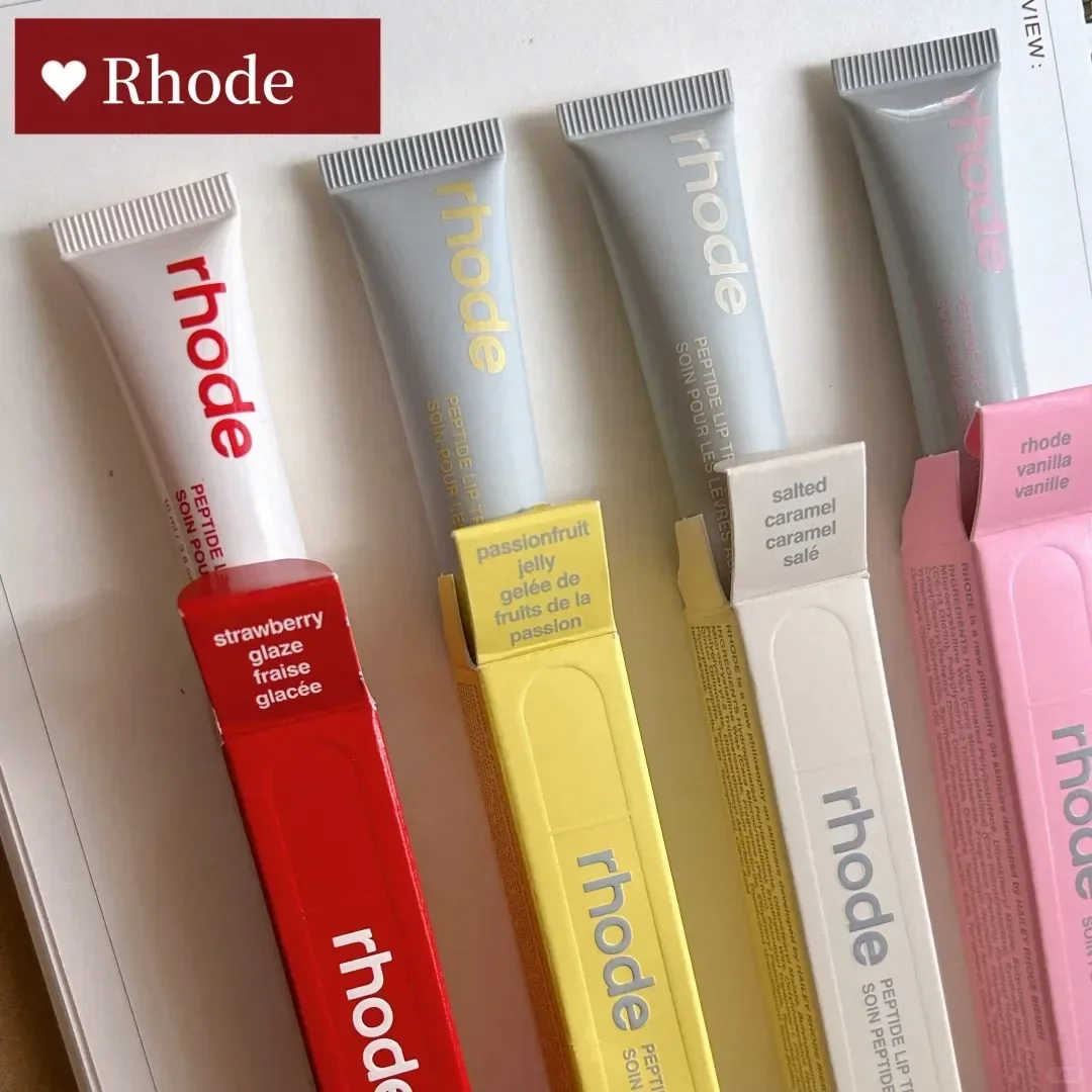 Lip Balm Lip Makeup 15 Color Lipstick for Rhode Lip Balm Smoothing Lip Line Lasting Nourishment Women Care Makeup Moisturizing Lipcare