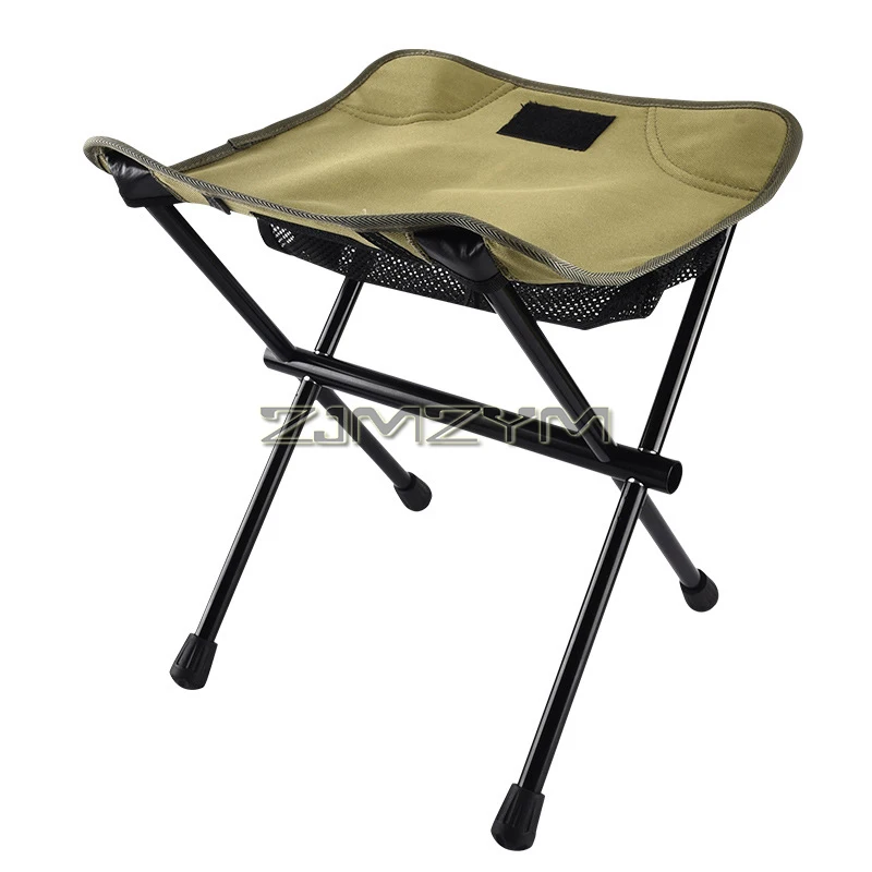 

Camping Stool, Portable Folding Stool for Outdoor Gardening Beach Hiking Fishing, Foot Stool with Carry Bag, Black/Green/Khaki