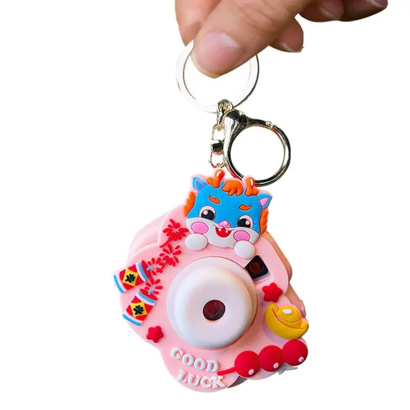 

Picture Projection Keychain Projector Dragon Camera Cartoon Pendants Cute Pendants With Button Battery Portable Animal Keychain