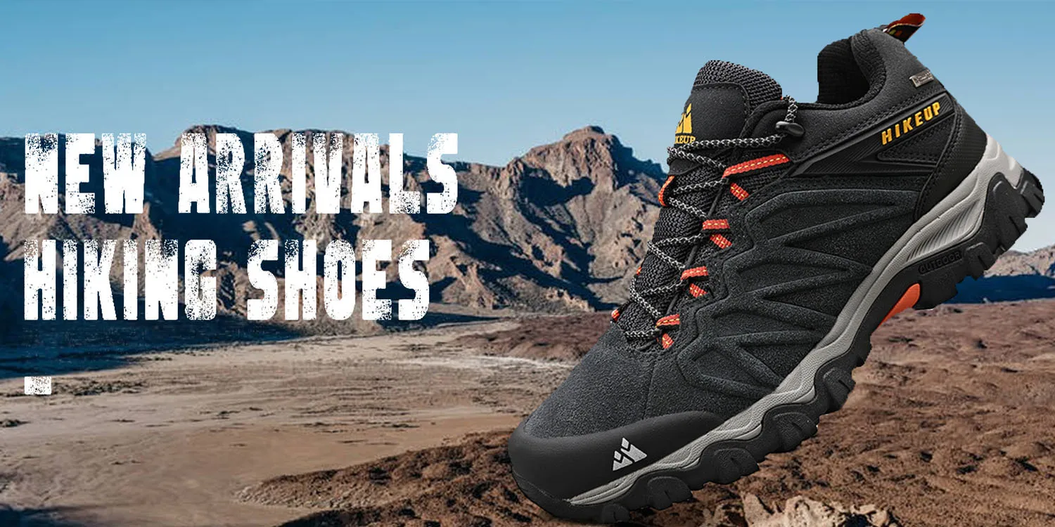 Hikeup rutsch feste verschleiß feste Outdoor-Wanderschuhe atmungsaktive spritzwasser geschützte Kletter männer Sneaker Trekking Jagd tourismus – Detail 2