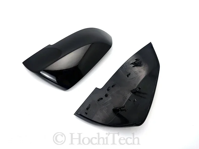 Glossy Black Rearview Mirror Cover - Side Wing Mirror Case