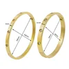 6mm 4mm Stainless Steel Bangles For Women Bracelets On Hand Lady Women's Fashion Jewelry Rhinestone Designer Gift Titanium Steel 3
