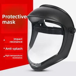ClearVision Full - Face Shield: Anti - Fog, Impact - Resistant, Splash - Proof, and Dustproof Protection (A)