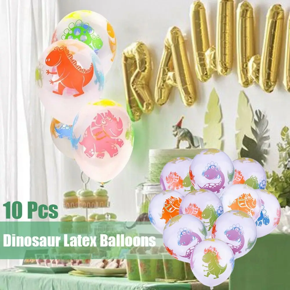 

Latex Wild Baby Shower Kid Christmas Jurassic Animal Dinosaur Balloons Children's Toys Birthday Decorations Party Supplies
