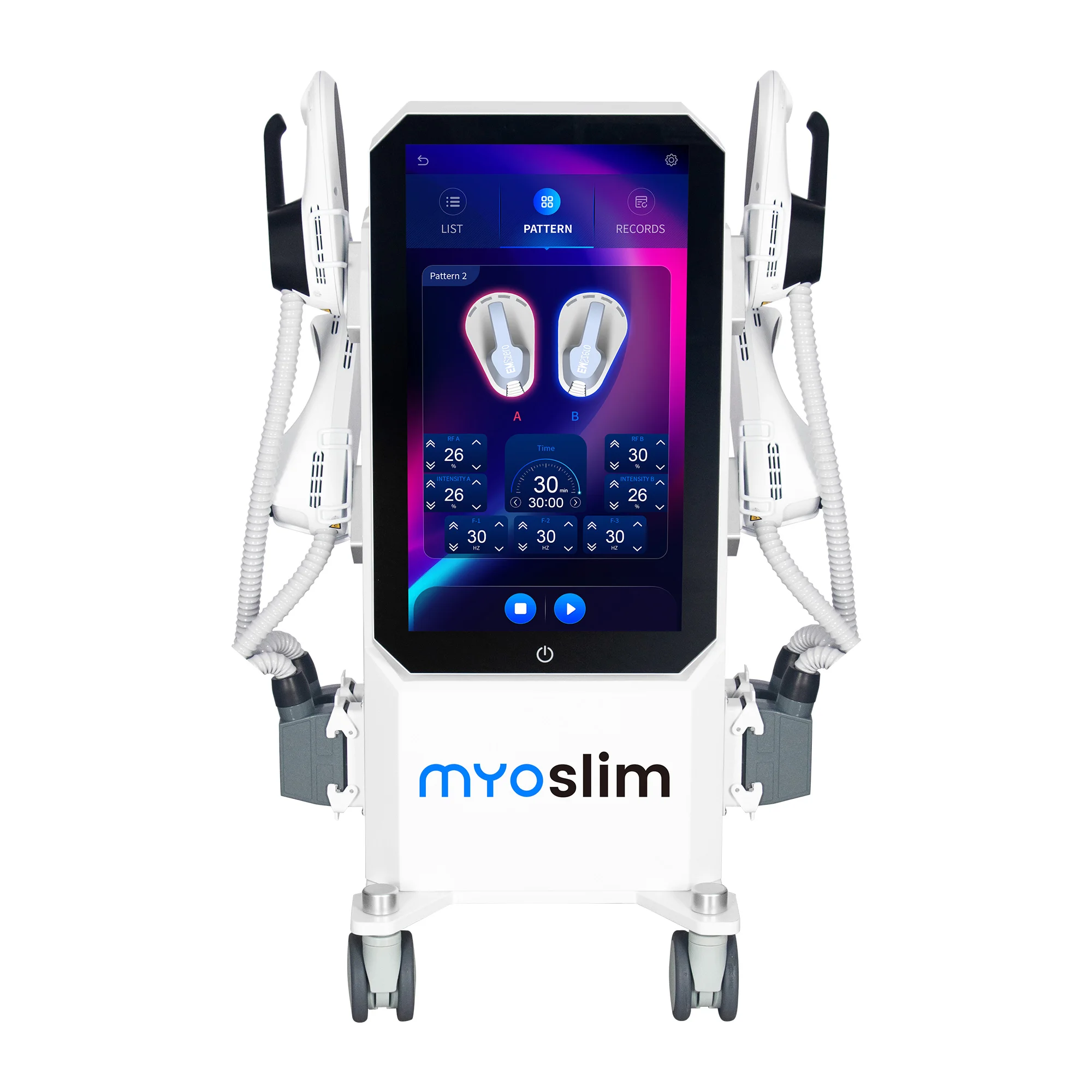 6500W High Power myoslim EMS Body Sculpt Machine – Professional Muscle Building Fat Burning Body Contouring Equipment 6