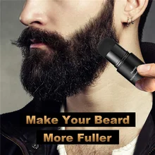

Portable Beard Filler Beard Hair Filler Powder Stamp Waterproof Mustache Repair Enhancer Encryption Stick for Men Hair Products