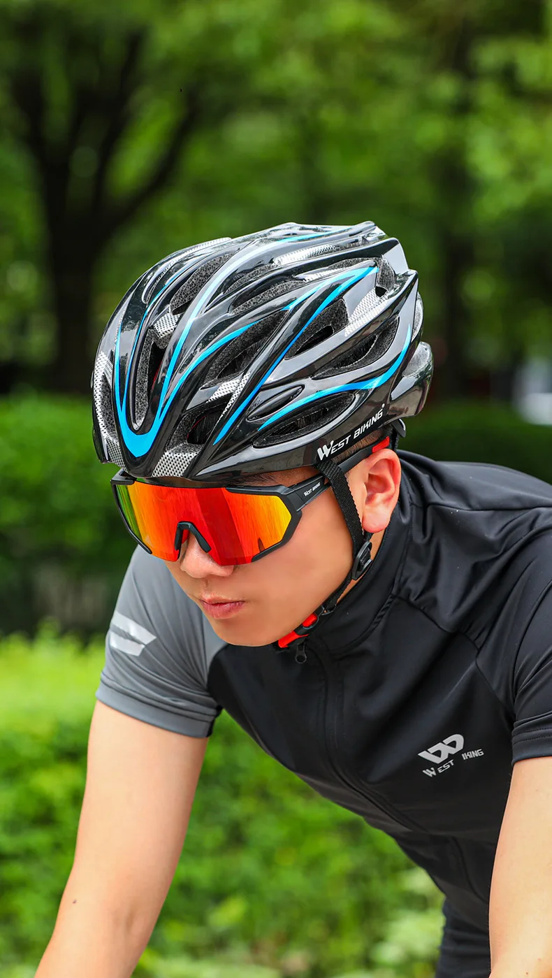 West Biking Eps Fahrrad helm Outdoor Sport Schutzhelm Ultraleichte Kappe Kapazität Ciclismo Männer Frauen MTB Fahrrad Fahrrad Helm – Detail 3