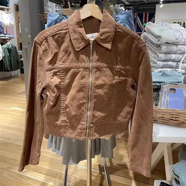 ジャケット・アウター 80-'s usa Corduroy Short Jacket Brown 80-'s usa Corduroy Short Jacket Brown