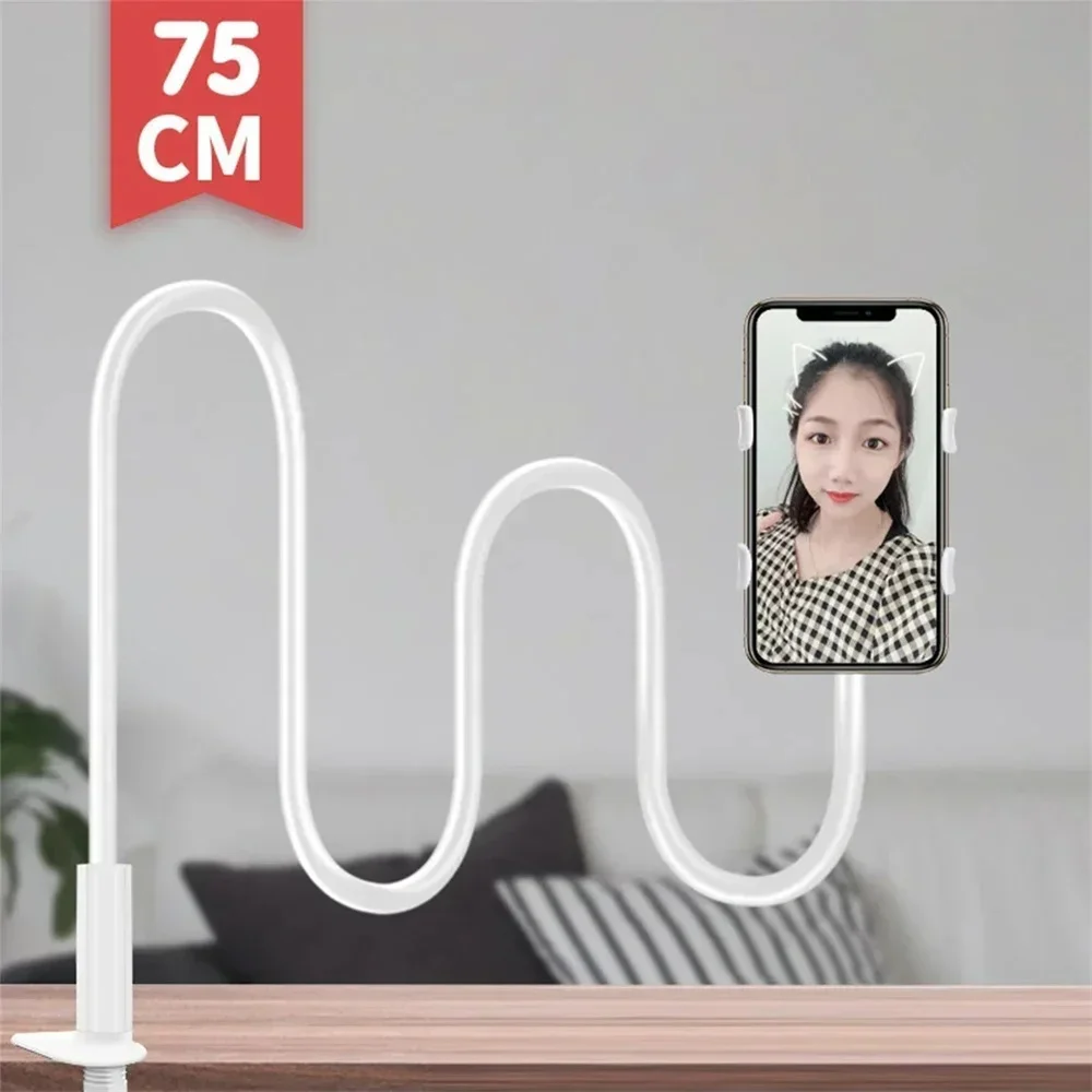 360 Clip Mobile Phone Holder Portable Flexible Lazy Bed Desktop Bracket Desk Mount Stand Base For IPhone Samsung Xiaomi_voghion.com