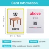 Prepositions Adjective Verb Learn English Words Cards Grammar Vocabulary Educational Flashcard Language Learning Toy Montessori 5