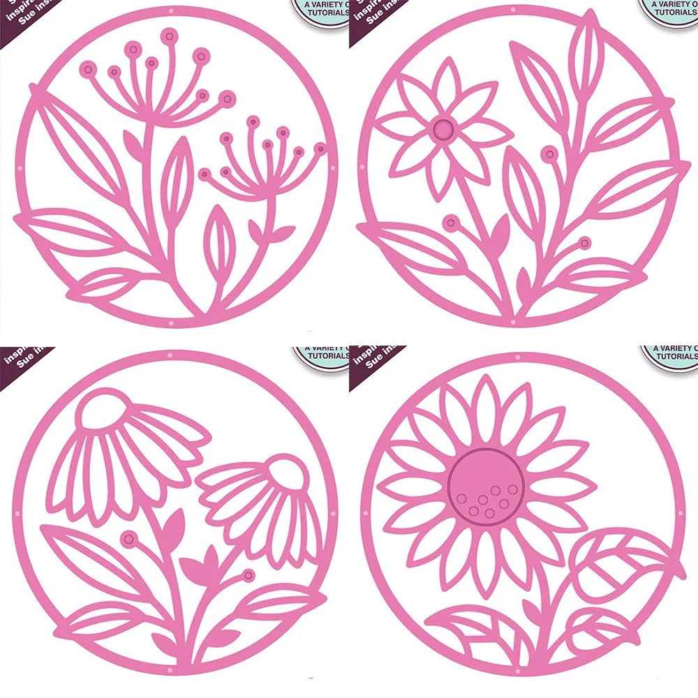 

Chrysanthemum Sunflower Dandelion Gerbera Metal Craft Dies Cutting For Diy Scrapbooking Paper Stencils New Embossing Dies 2022
