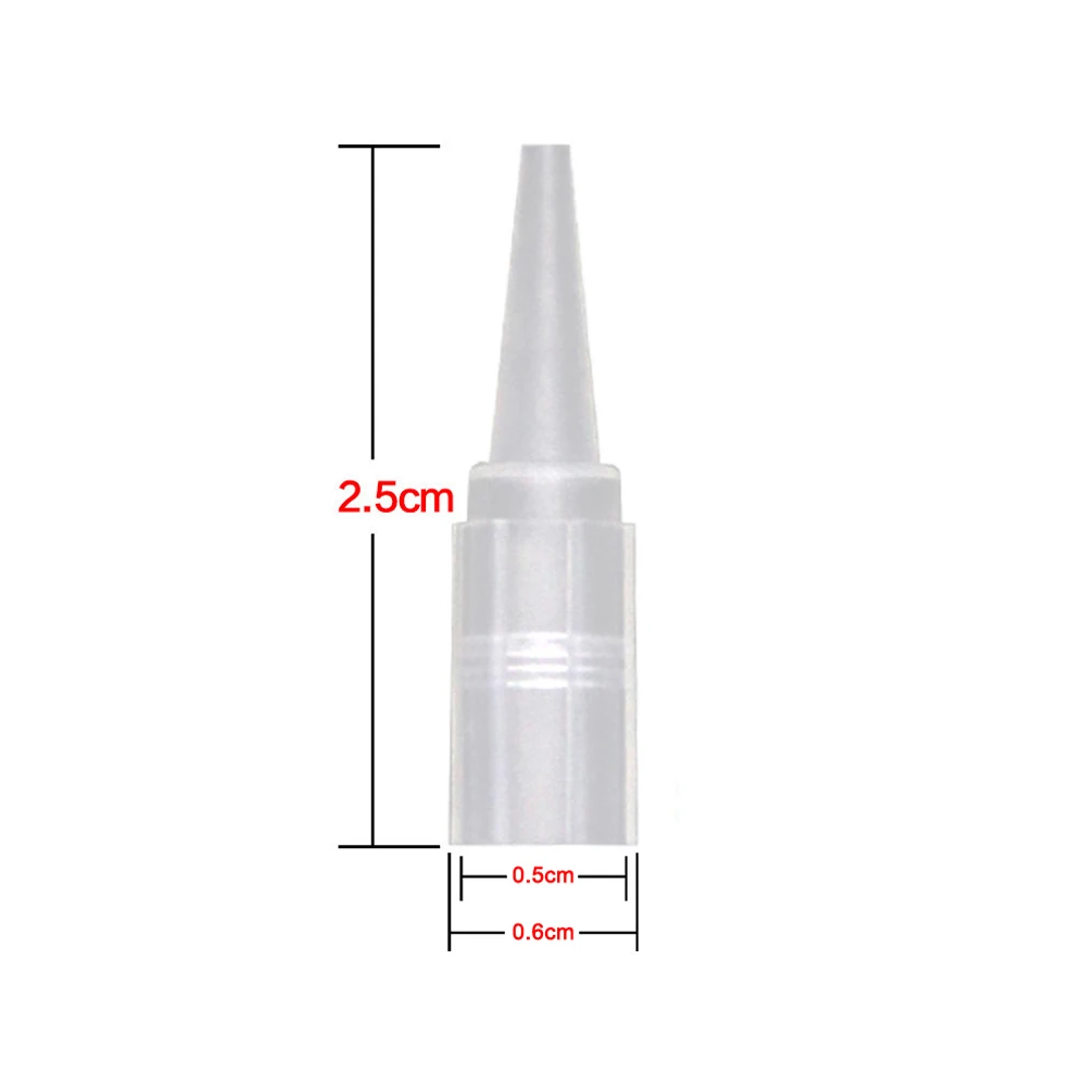1R/3R/5R/7R/3F/5F/7F Tattoo Tips Permanent Makeup Eyebrow Machine Pen Tips Caps