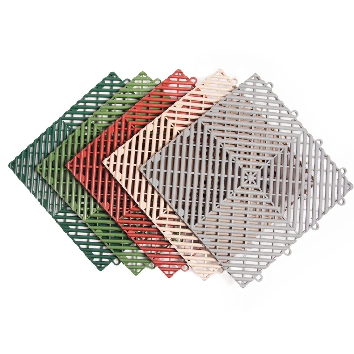 

Plastic Interlocking Garage Flooring Tiles, Factory Price