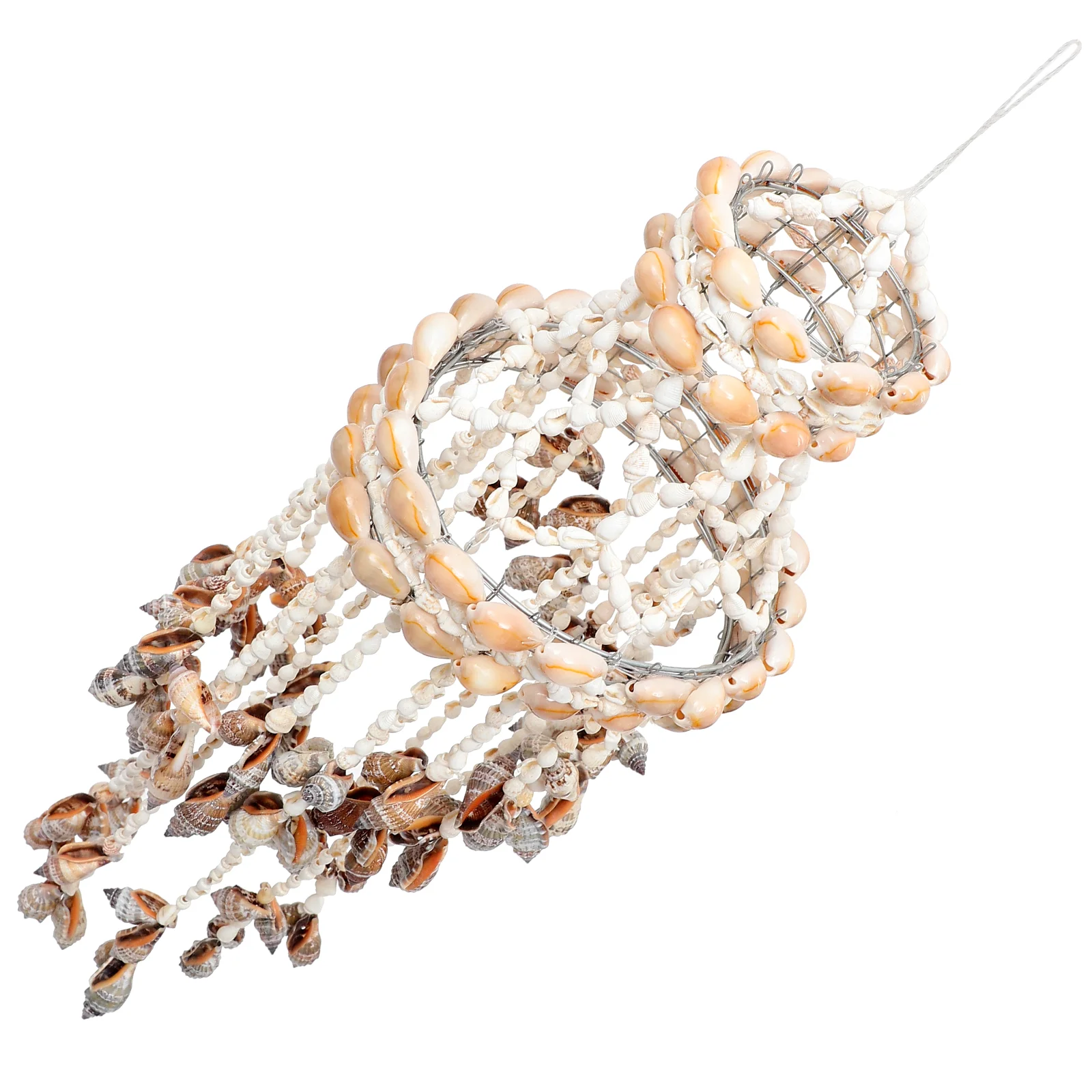 

Shell Wind Chime Hanging Ornament Natural Conch Shell Wind Chime Pendants Wall Hanging Pendant Random Seashell Decoration