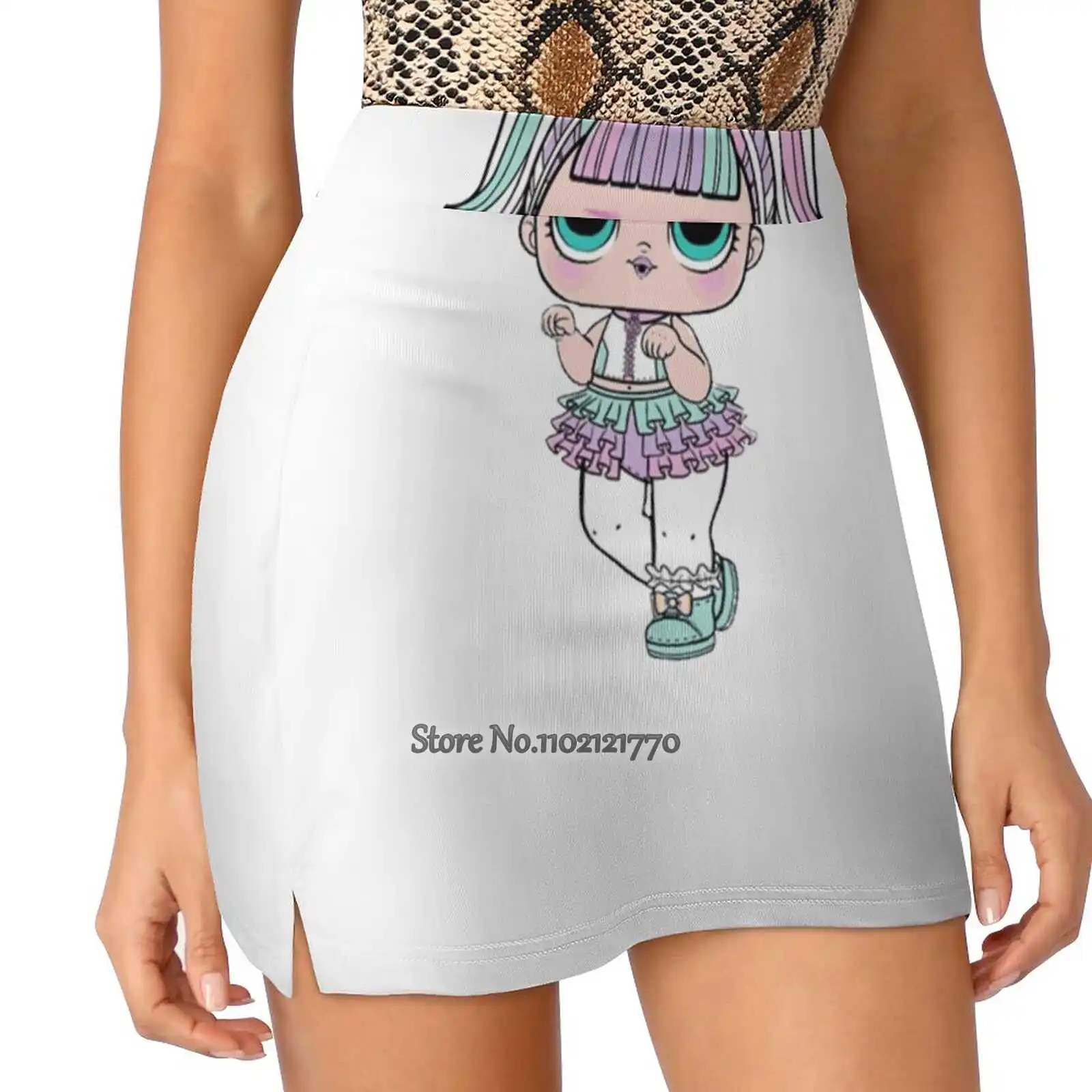 

Women Tennis Skirts Golf Badminton Pantskirt Sports Phone Pocket Skort Ladies Short Skirt Skirts