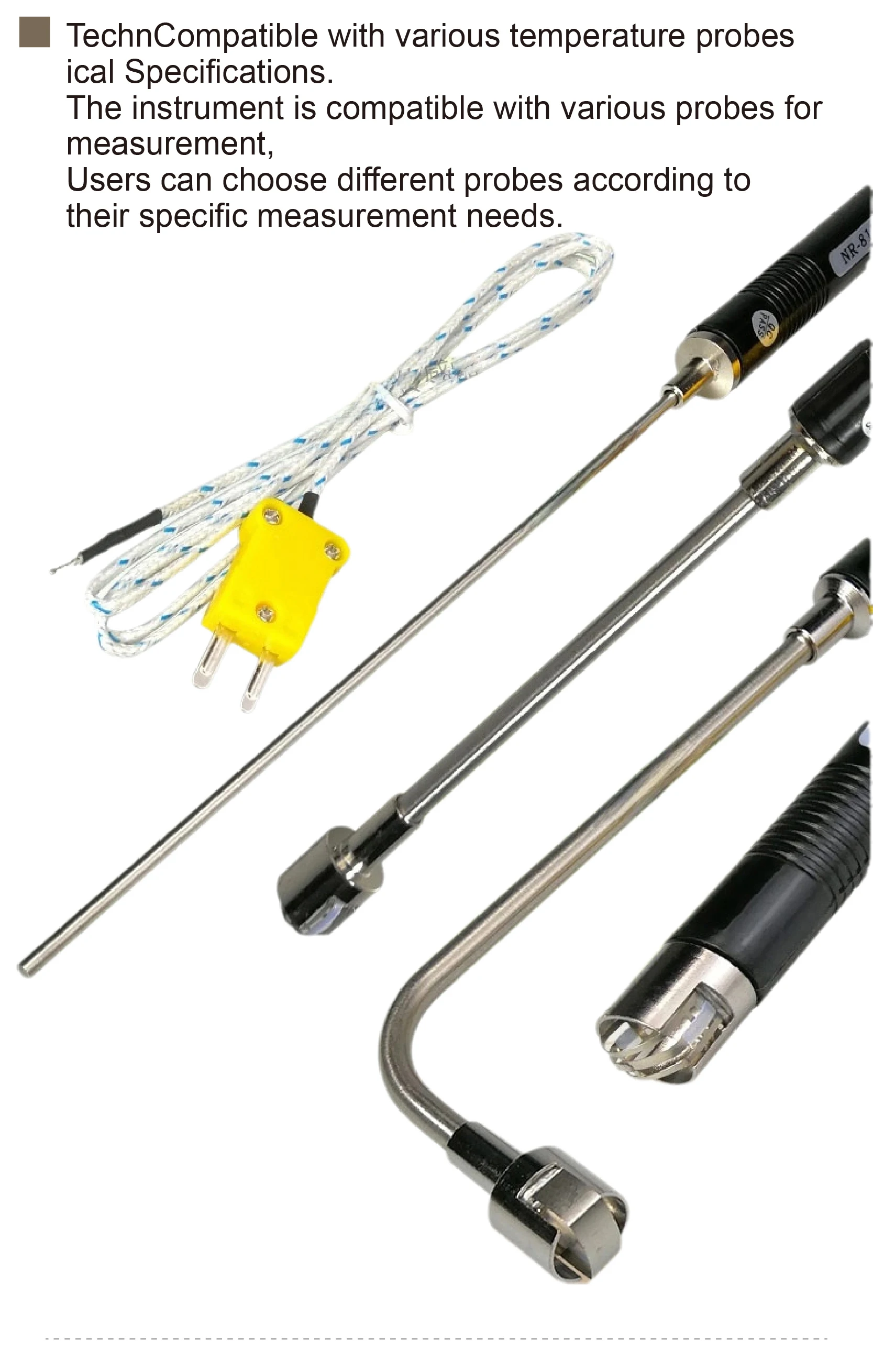 TM902C Handheld Digital Temperature Meter K Type Thermocouple Sensor for Liquid