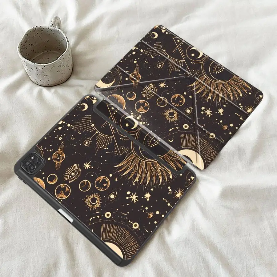 Galactic Tablet Case with Adjustable Holder and Enhanced Protection