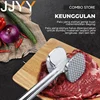 Professional Stainless Steel Meat Tenderizer Hammer - Dual Needle & Flat Mallet Head for Steak Beef Chicken Pork Kitchen Tool 2