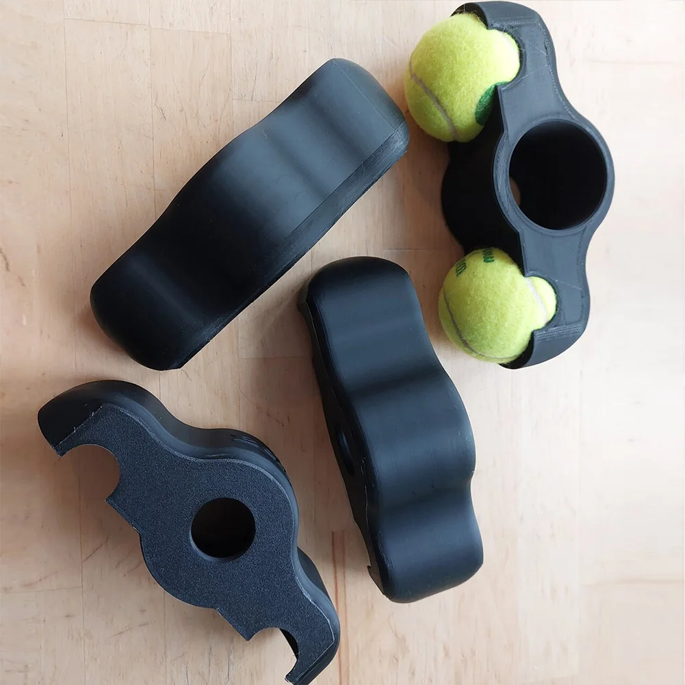 2/4pcs Cycling Bike Foot Pads Rocker Plate Feet Indoor Cycling Foot Pads Tennis Ball Foot Pads for Wahoo Kickr Core Fitness Tool 5