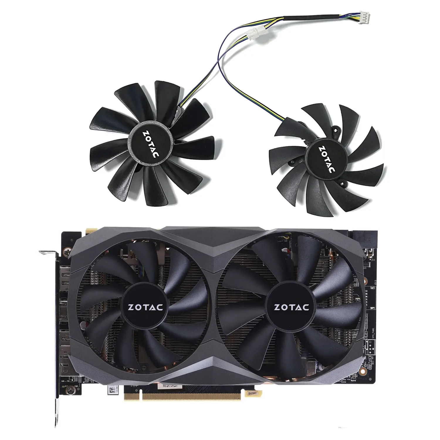 2 Pz Ga92S2H Muslimah 4Pin 0.35A Rtx 2070 Gpu Cooler Per Zotac Geforce Rtx 2070 Super Graphics