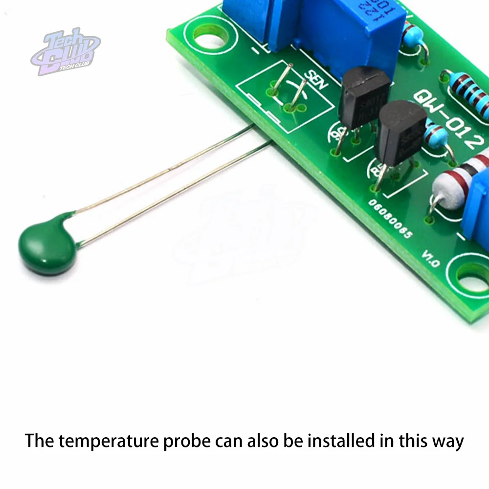 DC12V Fan Control Board Temperature Controller for Pc Amplifier Industrial Controller Power Supply Accessories