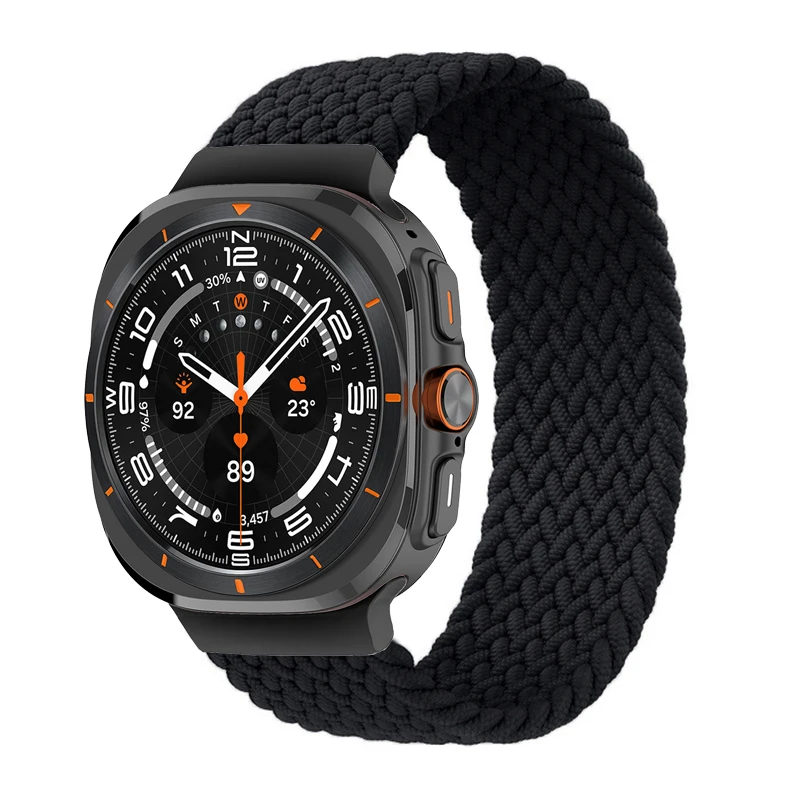 Ultra Sport Nylon Loop Braided Strap for Smartwatch - 47mm Bracelet Band Accessories