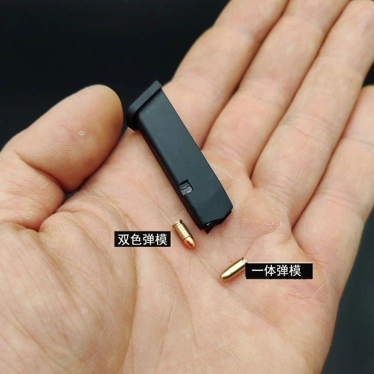 Mini Glock 17 Keychain Toy Bullets Fidget Toy For Glock 17 Bullets