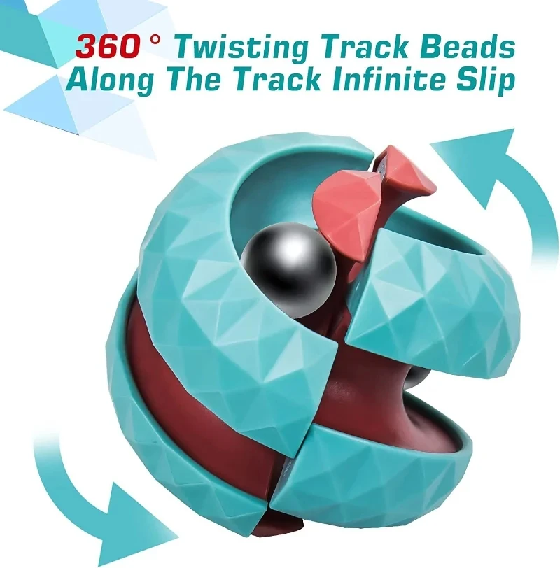 Sensory Fidget Toy Anti Stress Toy Fidget Toy Finger Sensory Toy Decompression Toy Children Orbit Ball Cube