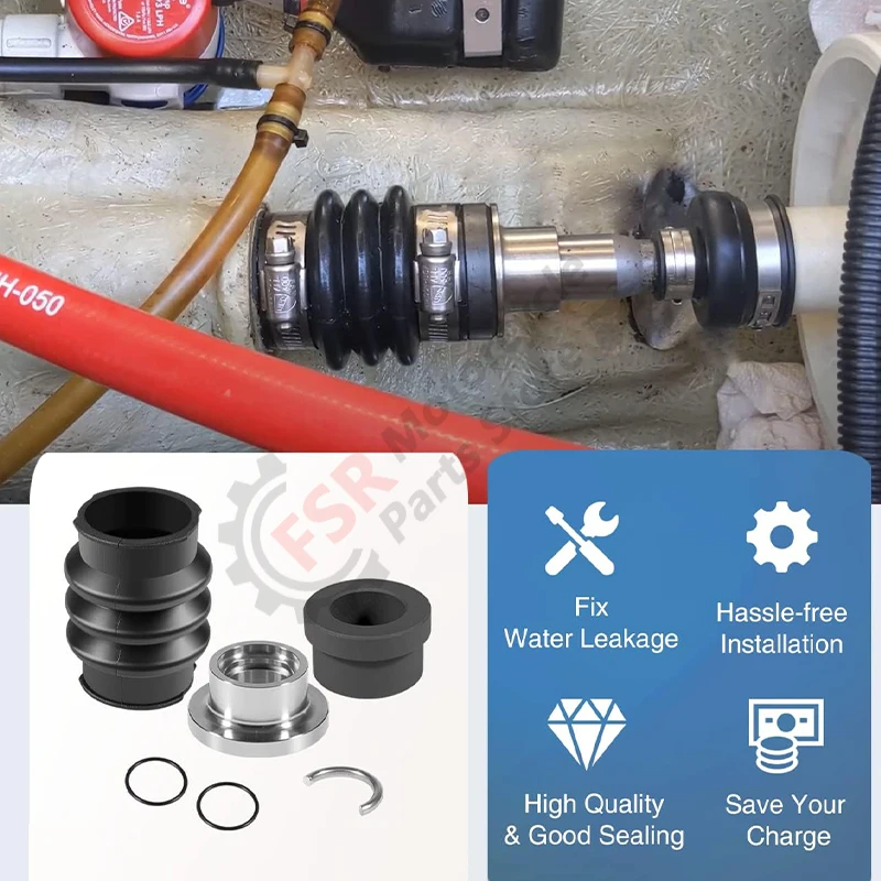 Jetski For Sea Doo Carbon Seal Drive Line Rebuild Kit 717 720 787 800 951 SPX XP GTX GSX 272000042 272-000-041 Water scooter