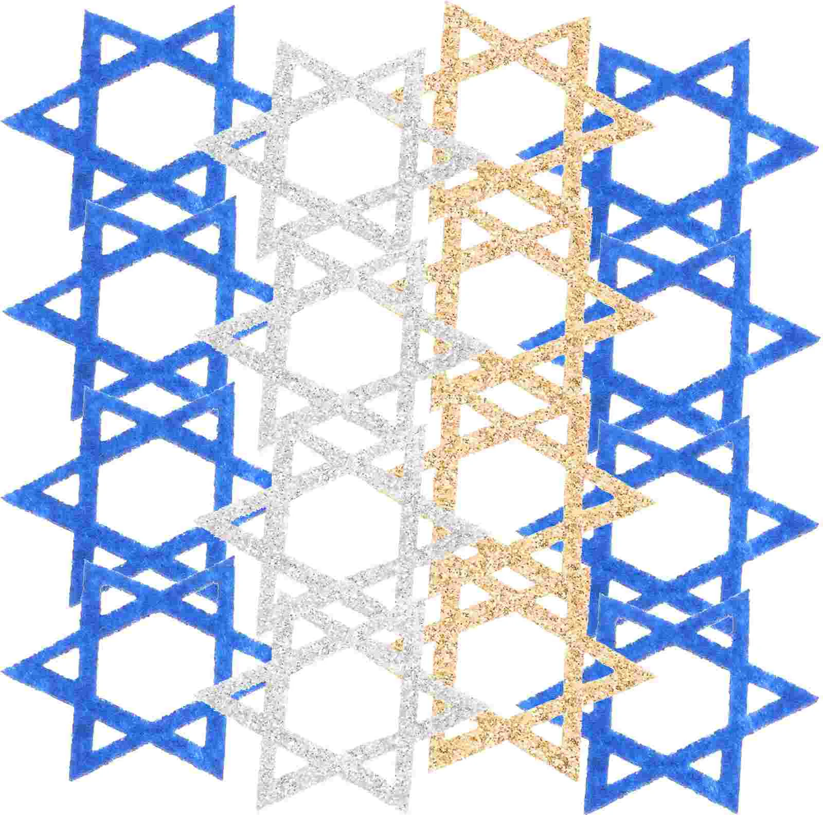 

Hanukkah Party Decoration Star Table Scatter Party Table Six Pointed Star Candlestick Dining Table Hannukah decorations