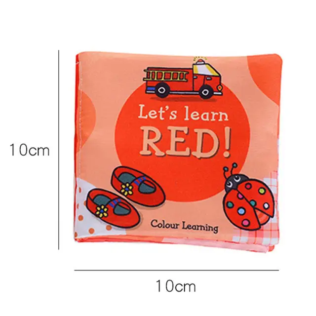 Baby Soft Cloth Book for Newborns 0-36 Months 3D Cloth Books Hand Puppet Educational Toy for Kids Gift 6