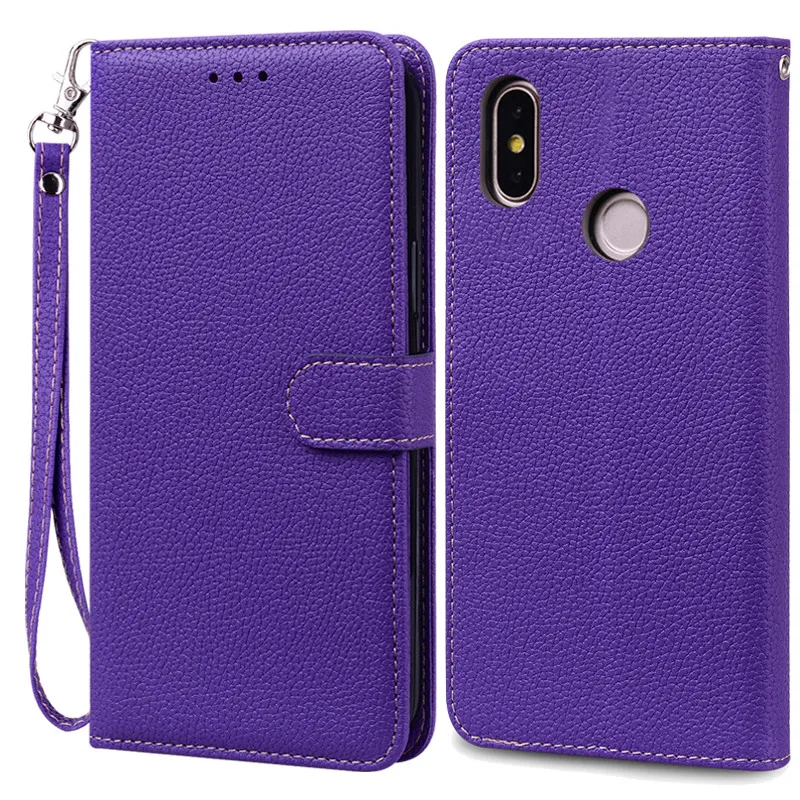 Luxury Leather Wallet Flip Case - Elegant Protective Cover