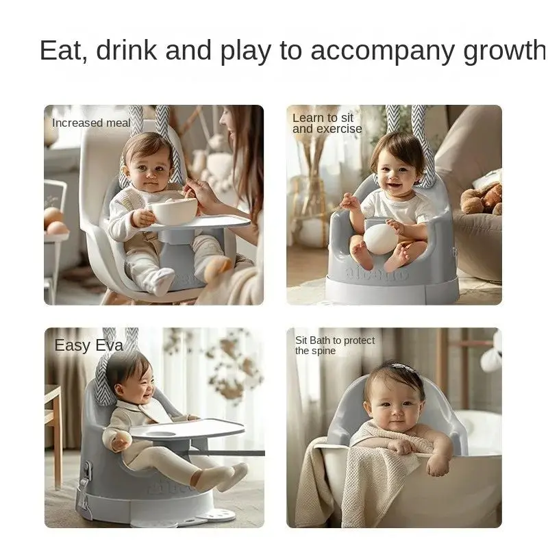  학습 좌석 안티 롤오버,  앉기, 척추 손상 없음, 가정 음악 식사 의자,  좌석 의자
