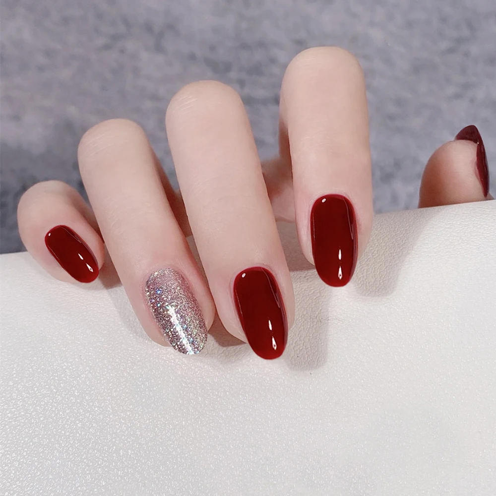 Vivid Red Nail Art Set