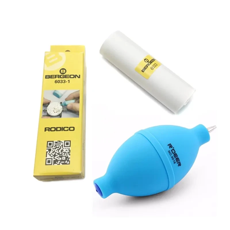 Kit Di Pulizia Per La Riparazione Dell'Orologio Rodico Putty And Dust Blower Per Strumento Per Orologiaio