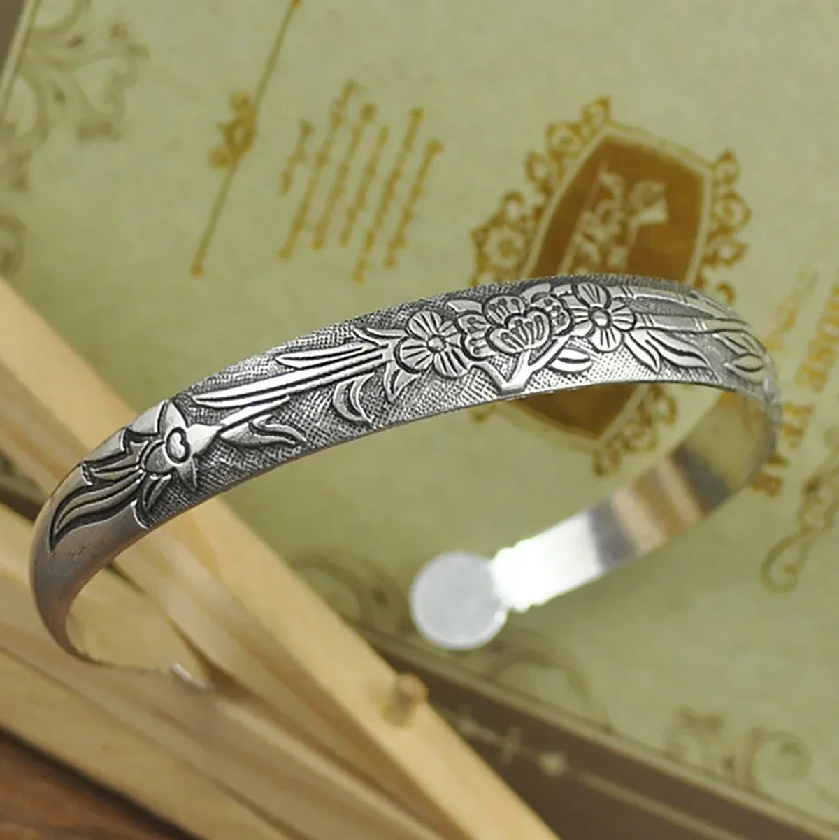 Retro Cuff Bracelet Image 8