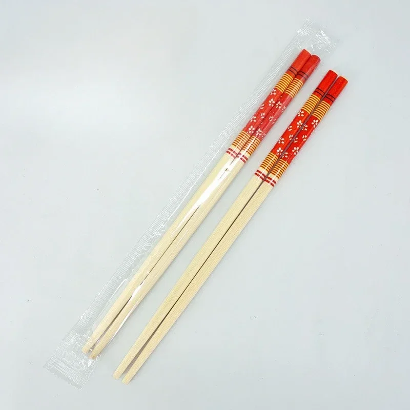 Pauzinhos De Bambu Descart&aacute;veis Comercial, Embalagem Independente Carbonizado, Azul Branco Dinnerware Ancient Customs Chopsticks