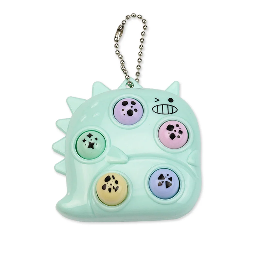 Hamster Mini Handheld Parent-child Interactive Keychain Hamster Game Machine Unzip Toys Decompression