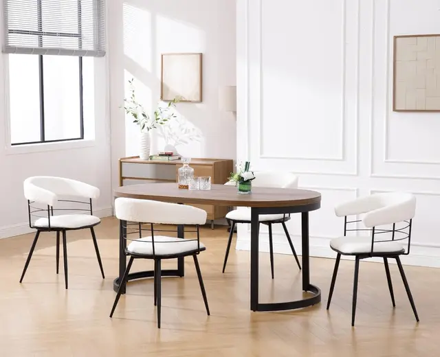 Black & White Dining Chairs 5