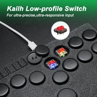 Flatbox Stickless Arcade Stick Controller For PC Pico Mini Style Hot SWAP Kailh Hitbox Fightstick For PS4/PS3/Switch - Image 5